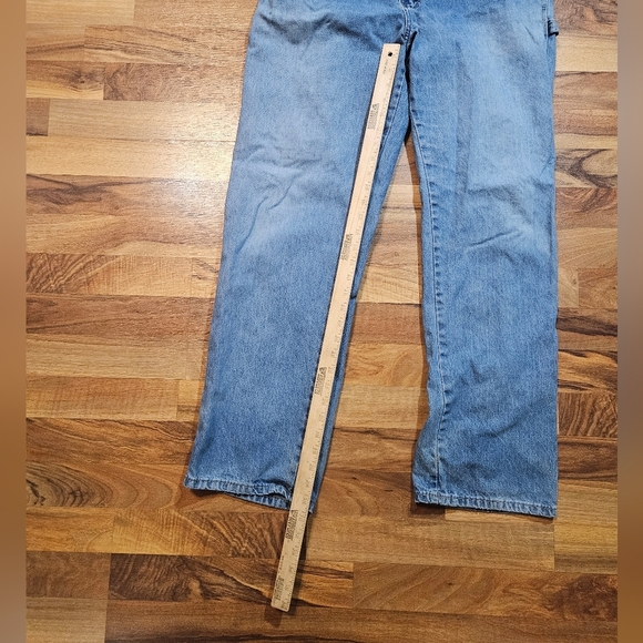Dickies Carpenter Jeans 36x32 Blue Denim Workwear Utility - Picture 9 of 10